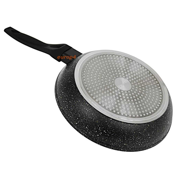 Patelnia marmurowa Klausberg KB 7192 indukcja 30 cm z pokrywką Patelnia marmurowa Klausberg KB 7192 indukcja 30 cm z pokrywką