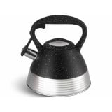 Czajnik na gaz Edenberg EB 8827 stalowy z gwizdkiem 3 L czarny marmur