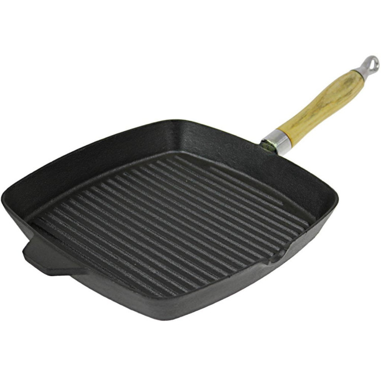 Patelnia KingHoff KH 1108 ŻELIWNA Grill ciężka Indukcja Gaz