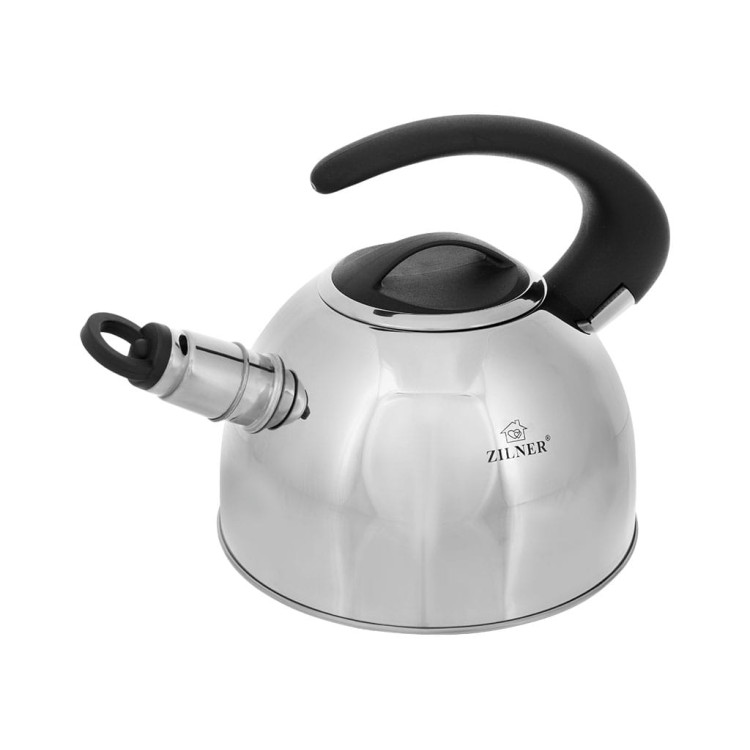 Garnki ze stali Zilner ZL 8077 zestaw garnków indukcyjnych z czajnikiem 2.5L Garnki ze stali Zilner ZL 8077 zestaw garnków indukcyjnych z czajnikiem 2.5L