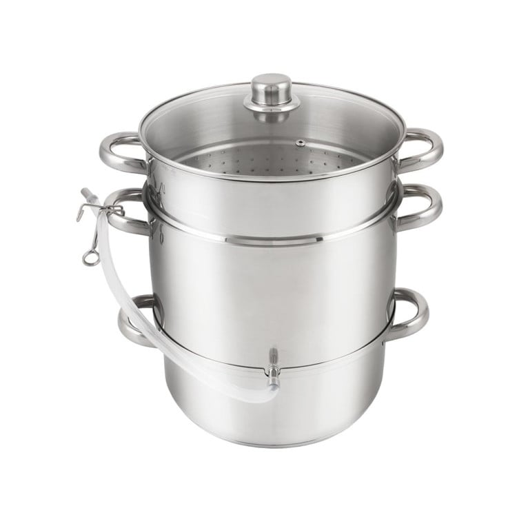 Sokownik Kinghoff KH 3302 - 8 Lit garnek do soku na parę INDUKCJA Sokownik Kinghoff KH 3302 - 8 Lit garnek do soku na parę INDUKCJA