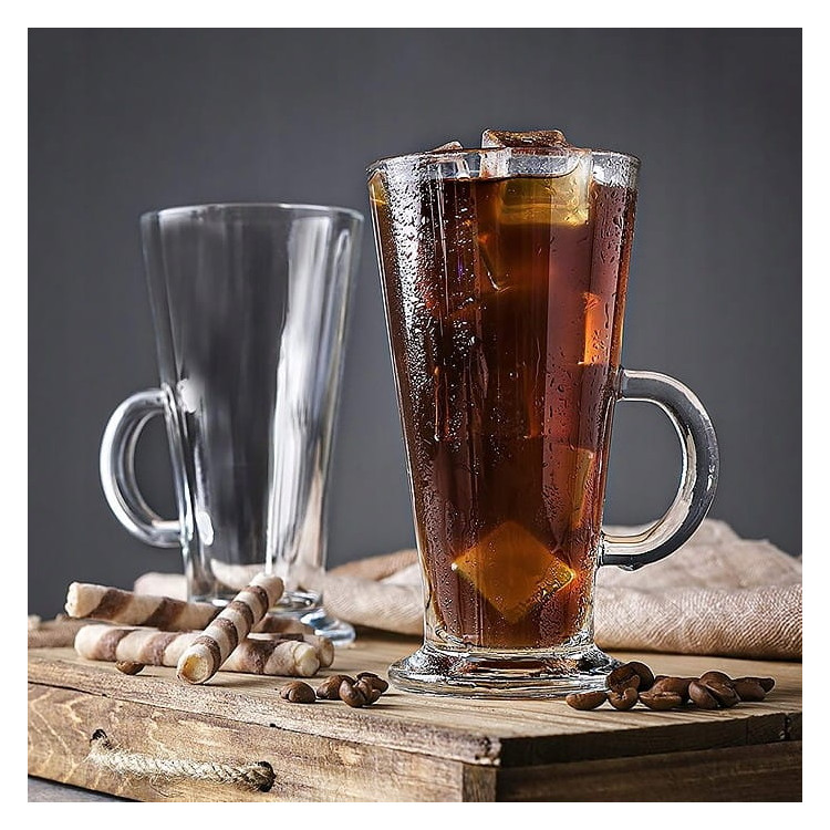 Szklanki do kawy latte Boston 310 ml wysokie zestaw 6 sztuk Szklanki do kawy latte Boston 310 ml wysokie zestaw 6 sztuk