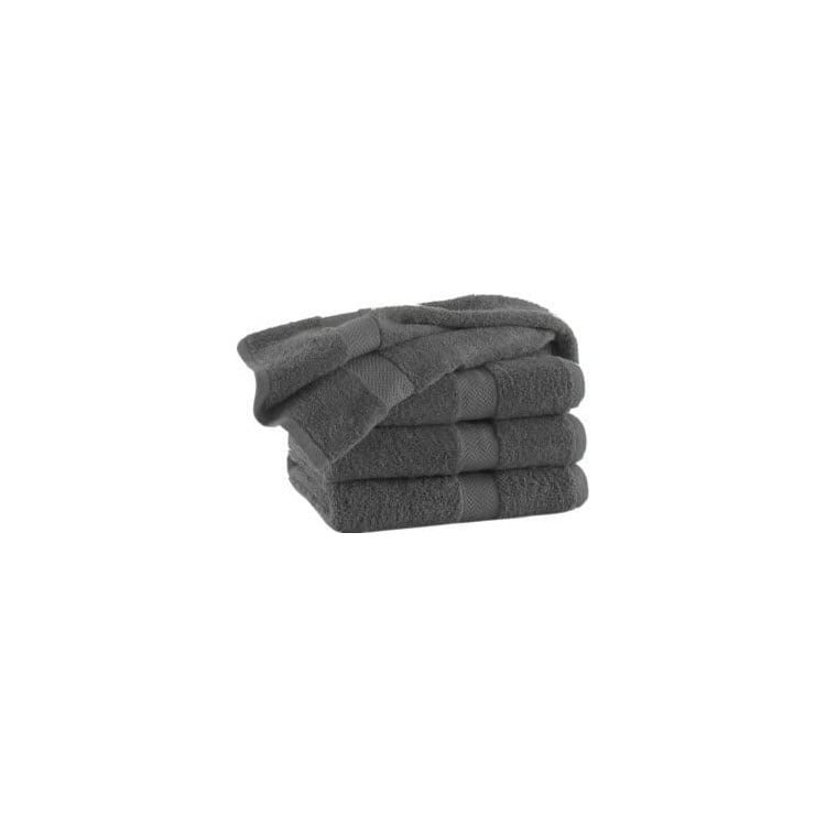 Komplet 4 ręczników kąpielowych Piruu 2x 70x140 i 2 x 50x100 bawełniane frotte szare Komplet 4 ręczników kąpielowych Piruu 2x 70x140 i 2 x 50x100 bawełniane frotte szare