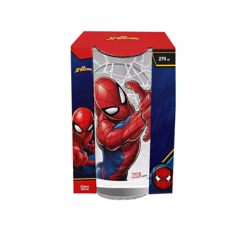 Szklanka Marvel Spider-man 270 ml dla dzieci Disney Szklanka Marvel Spider-man 270 ml dla dzieci Disney