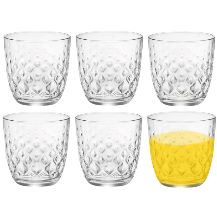 Szklanki do whisky Bormioli Glit 300 ml zestaw 6 szklanek Szklanki do whisky Bormioli Glit 300 ml zestaw 6 szklanek