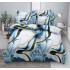 Pościel 140x200 bawełna satynowa 3D Cotton World gruba 2 części 2222
