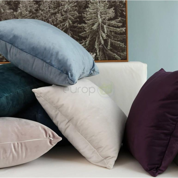 Poduszka dekoracyjna 50x50 velvet welurowa czekoladowa Poduszka dekoracyjna 50x50 velvet welurowa czekoladowa
