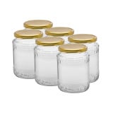 Słoik szklany 720 ml z zakrętką zestaw 6 sztuk