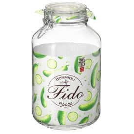 Słoik szklany z pokrywką Bormioli Rocco Fido 4 litry duży słój