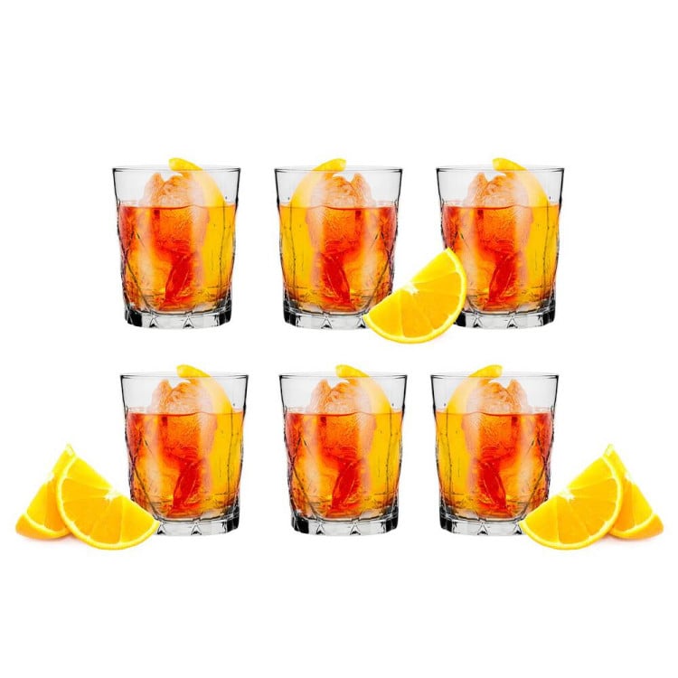 Szklanki do whisky drinków zestaw 6 szklanek 345 ml Glasmark Szklanki do whisky drinków zestaw 6 szklanek 345 ml Glasmark
