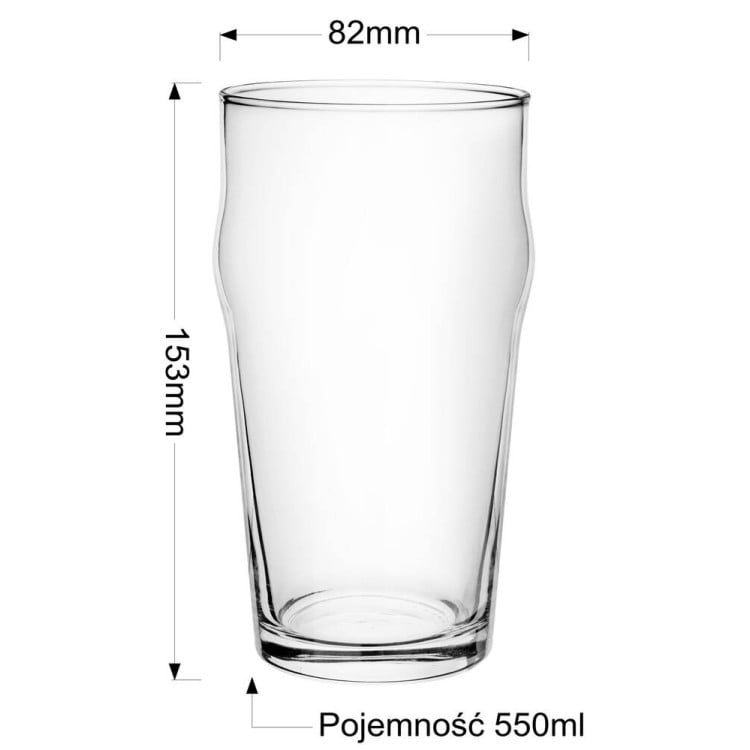 Szklanki do piwa pokal Glasmark 530 ml zestaw 6 szklanek Szklanki do piwa pokal Glasmark 530 ml zestaw 6 szklanek