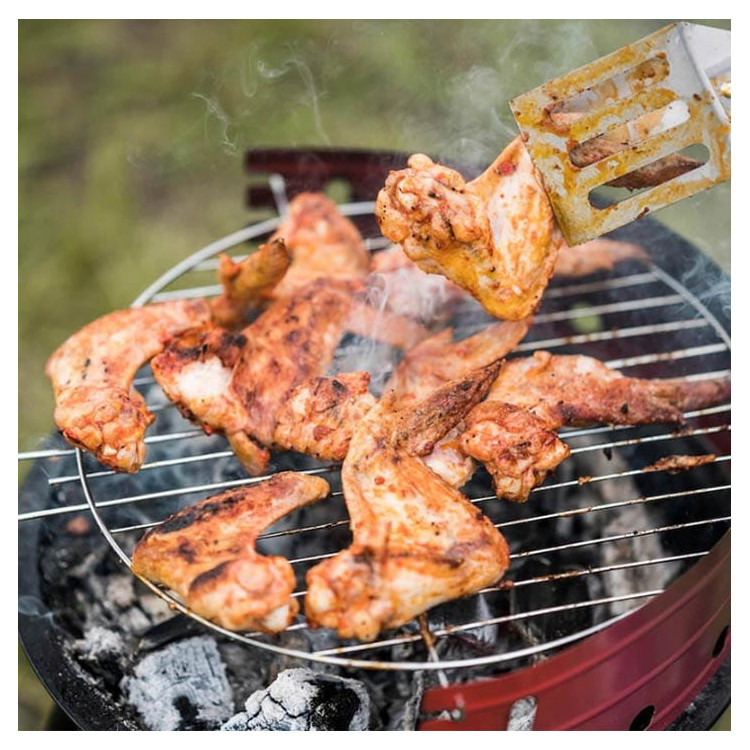 Grill okrągły węglowy MG Home 30 cm ogrodowy Grill okrągły węglowy MG Home 30 cm ogrodowy