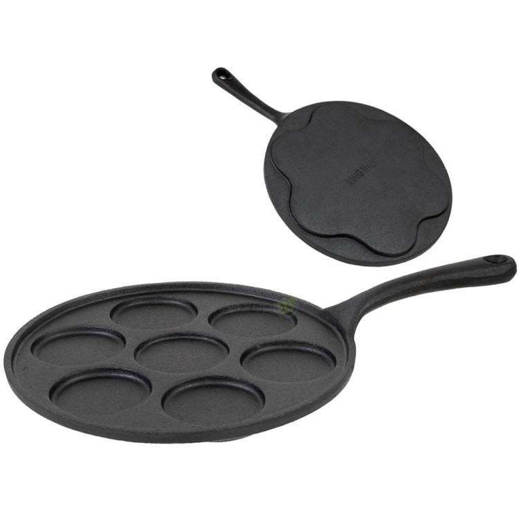 Patelnia żeliwna indukcyjna Zilner ZL 3040 do jajek placków 23 cm Patelnia żeliwna indukcyjna Zilner ZL 3040 do jajek placków 23 cm