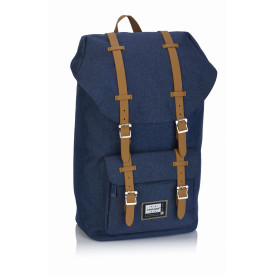 Plecak szkolny jednokomorowy młodzieżowy TOP Navy Head