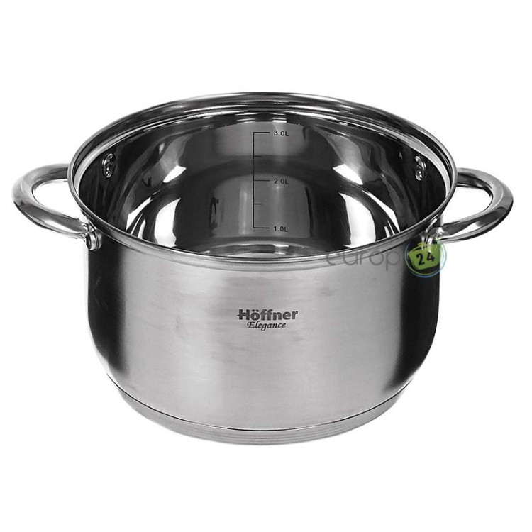 Garnki kuchenne Hoffner HF 4448 10 zestaw komplet garnek gaz INDUKCJA Garnki kuchenne Hoffner HF 4448 10 zestaw komplet garnek gaz INDUKCJA