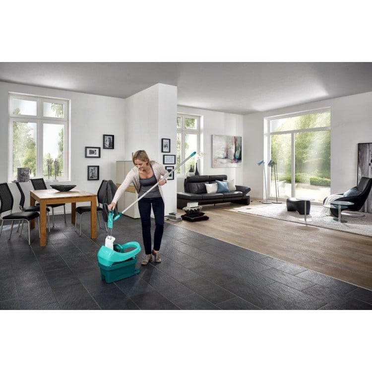 Mop LEIFHEIT 55096 profi XL zestaw wiadro z kółkami Mop LEIFHEIT 55096 profi XL zestaw wiadro z kółkami