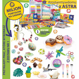 Zestaw plastyczny dla dzieci nr 1 - Kreatywne Chwile