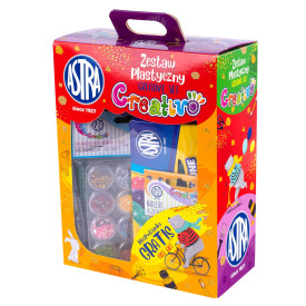 Zestaw kreatywny dla dzieci  nr 4 - magiczne święta - ozdobne pudełko