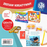 Zestaw kreatywny nr 7 - super zabawa slime i farby - szare pudełko