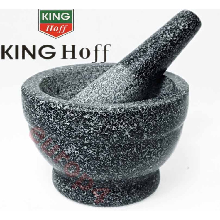 Granitowy moździerz Kinghoff KH 3358 kuchenny ubijak tłuczek Granitowy moździerz Kinghoff KH 3358 kuchenny ubijak tłuczek