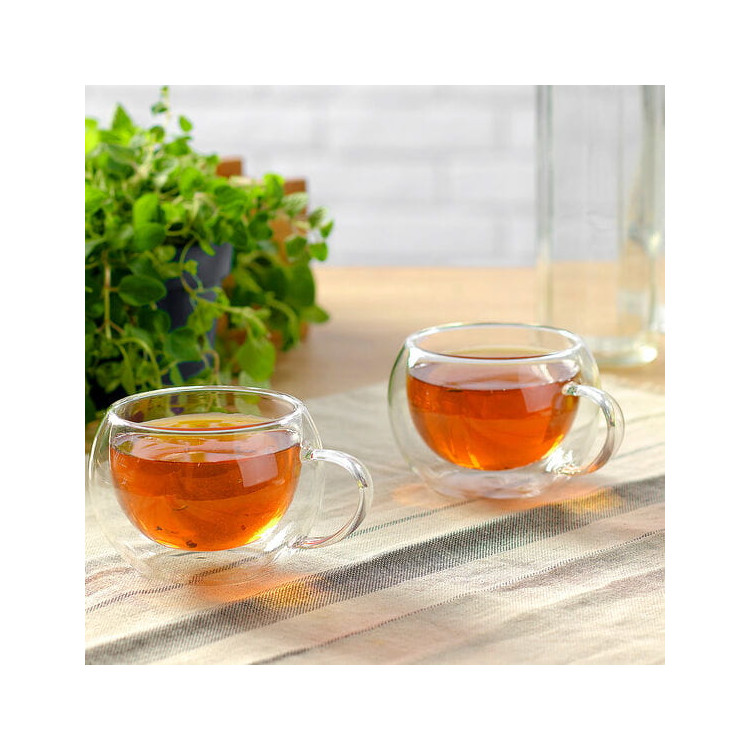 Szklanki termiczne do kawy 270 ml latte komplet 2 szt szklanek Szklanki termiczne do kawy 270 ml latte komplet 2 szt szklanek