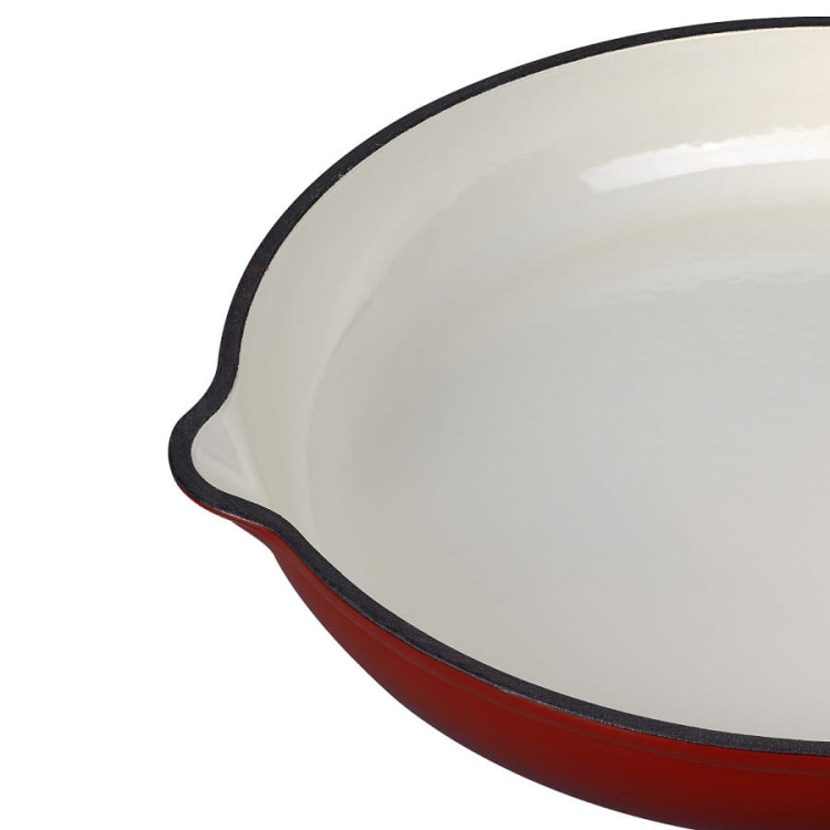 Patelnia żeliwna MG home Immortale 25 cm z powłoką emaliowaną Patelnia żeliwna MG home Immortale 25 cm z powłoką emaliowaną