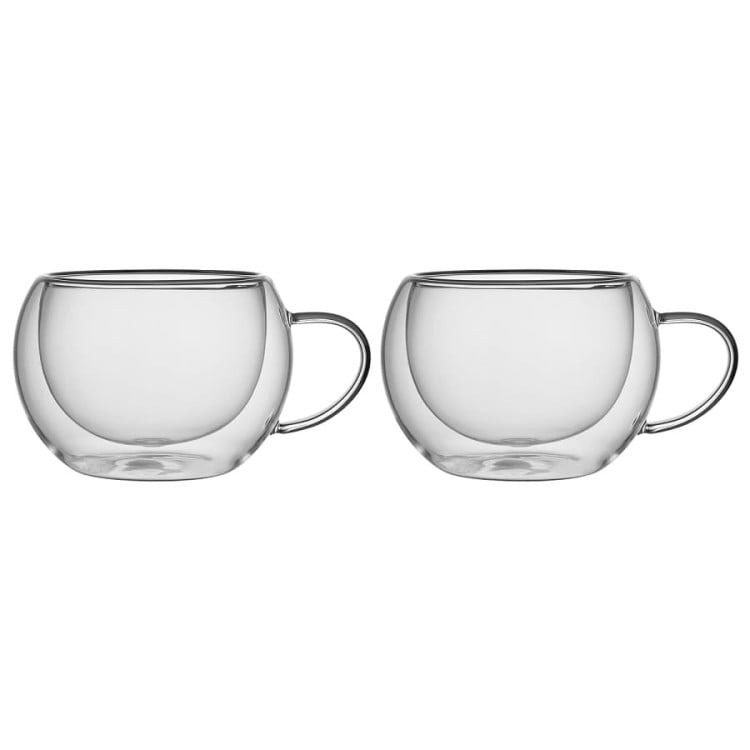 Szklanki termiczne RENZA do kawy 300 ml latte komplet 6 szt szklanek Szklanki termiczne RENZA do kawy 300 ml latte komplet 6 szt szklanek