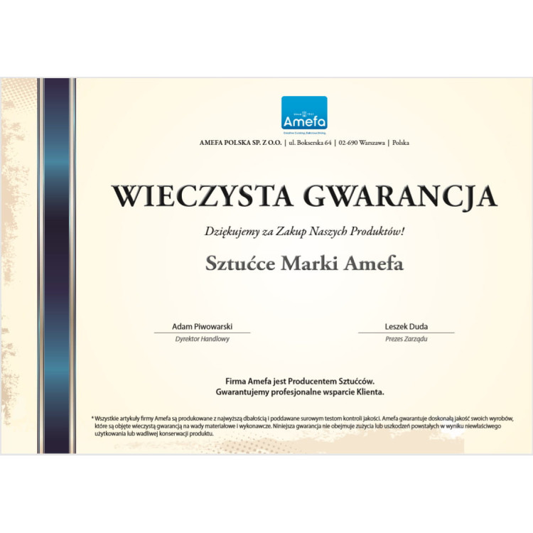 Sztućce obiadowe Amefa Felicia 1241 65 cz. dla 12osób w walizce Sztućce obiadowe Amefa Felicia 1241 65 cz. dla 12osób w walizce