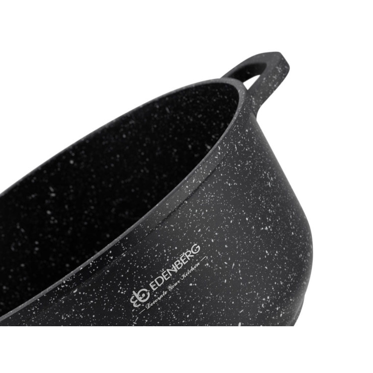 Garnek marmurowy z pokrywką Edenberg EB 8117 3.3L na indukcję 22 cm Garnek marmurowy z pokrywką Edenberg EB 8117 3.3L na indukcję 22 cm