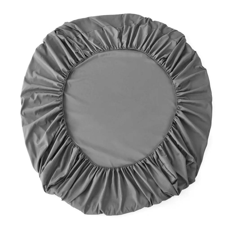 Prześcieradło 120x200 jersey bawełniane grube z gumką szare Prześcieradło 120x200 jersey bawełniane grube z gumką szare