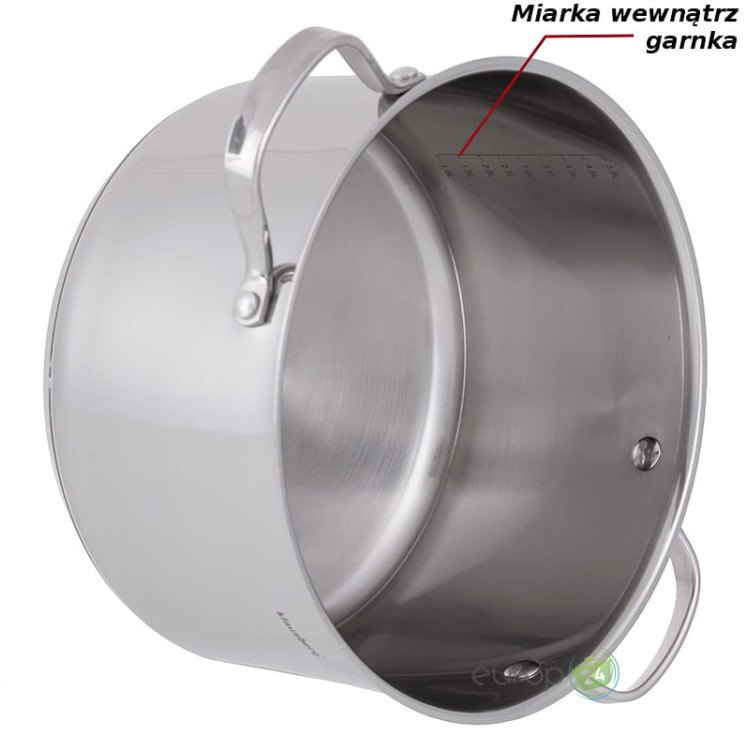 Zestaw garnków Klausberg KB 7215 9 elementów Garnki stalowe Indukcja Zestaw garnków Klausberg KB 7215 9 elementów Garnki stalowe Indukcja