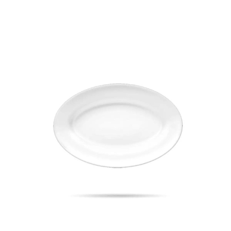 Talerz półmisek obiadowy Bormioli Toledo biały 22 cm