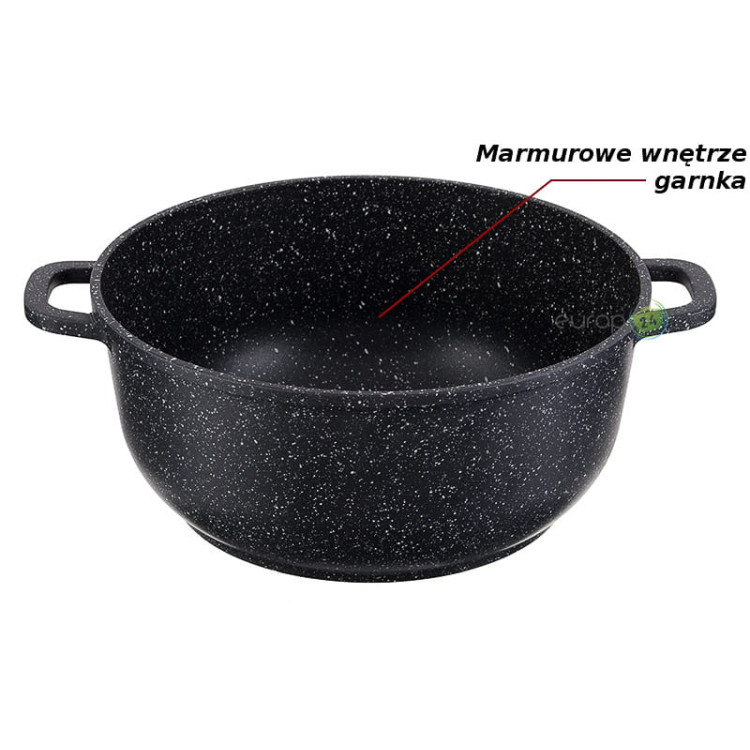 Brytfanna EB 8116 Gęsiarka 2.3 L Garnek marmurkowy indukcja gaz