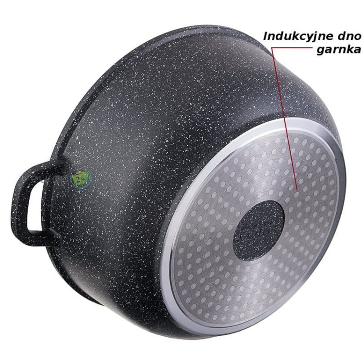 Brytfanna EB 8116 Gęsiarka 2.3 L Garnek marmurkowy indukcja gaz