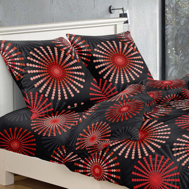 Pościel 200x220 bawełna satynowa 3D Cotton World gruba 3 części 2327 fajerwerki Pościel 200x220 bawełna satynowa 3D Cotton World gruba 3 części 2327 fajerwerki