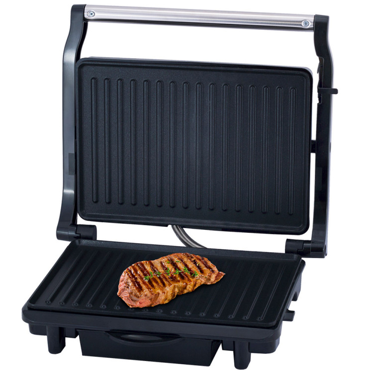 Grill elektryczny 1500W opiekacz składany toster KM 6703 Kamille Grill elektryczny 1500W opiekacz składany toster KM 6703 Kamille