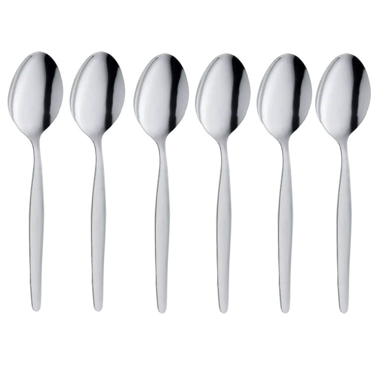 Serwis kawowy na 6 osób Glasmark Roma zestaw 6 czerwonych filiżanek ze spodkami + łyżeczki Serwis kawowy na 6 osób Glasmark Roma zestaw 6 czerwonych filiżanek ze spodkami + łyżeczki
