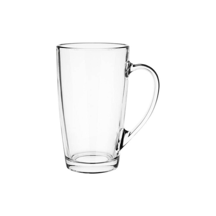 Szklanki z uchem 400ml Glasmark Alex do herbaty kawy latte komplet 6szt Szklanki z uchem 400ml Glasmark Alex do herbaty kawy latte komplet 6szt