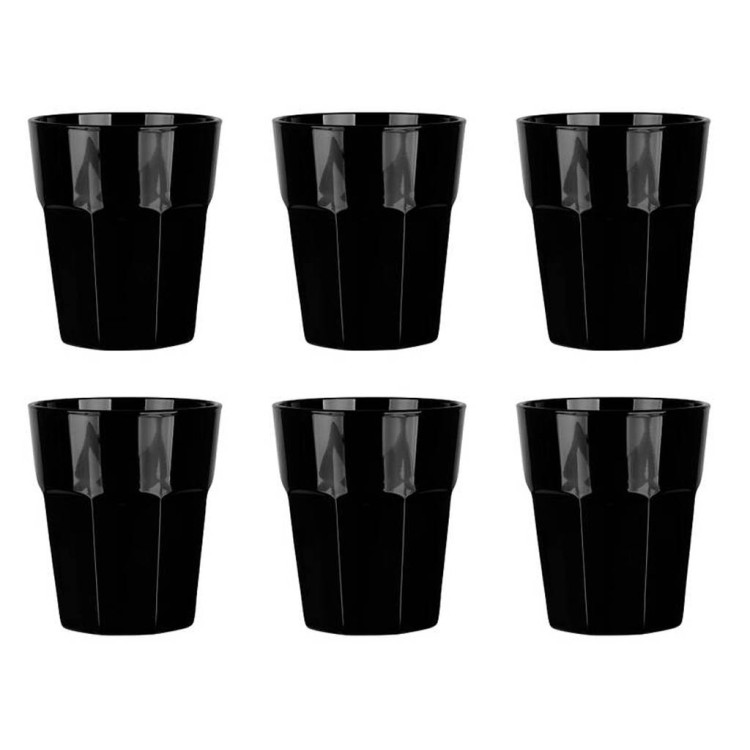Kieliszki do wódki 40 ml Glasmark komplet 6 sztuk czarne Kieliszki do wódki 40 ml Glasmark komplet 6 sztuk czarne