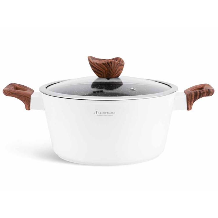 Garnki marmurowe Zilner ZL 8560 Indukcja zestaw garnków z przyborami kuchennymi