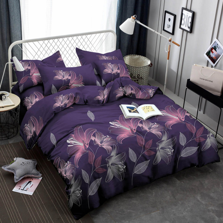Pościel 140x200 bawełna satynowa 3D Cotton World gruba 2 części 2231