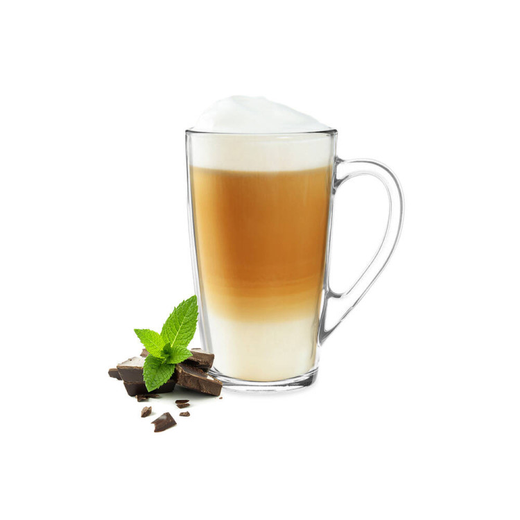 Szklanki z uchem 400ml Glasmark Alex do herbaty kawy latte komplet 6szt Szklanki z uchem 400ml Glasmark Alex do herbaty kawy latte komplet 6szt