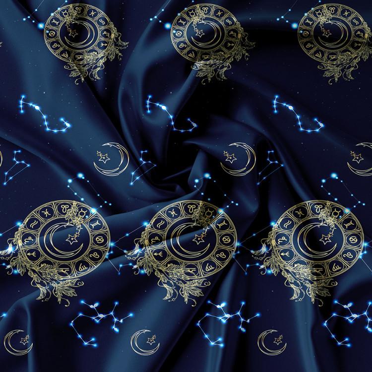 Pościel 140x200 bawełna satynowa 3D Cotton World gruba 2 części 2428 zodiak