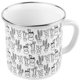 Kubek emaliowany do kawy...