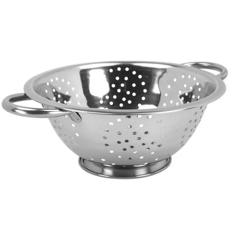 Cedzak nierdzewny 26 cm durszlak stojący MeyerHoff MH-3