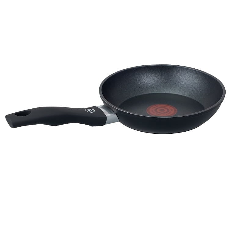 Zestaw 3 patelnie z czujnikiem temperatury 20/24/28 cm Thermo Sensor MG Home na indukcję