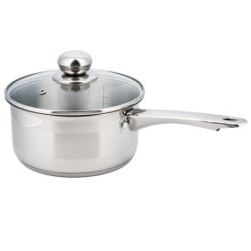 Rondel stalowy Kinghoff KH 4322 1.0 L 18/10 z pokrywką INDUKCJA