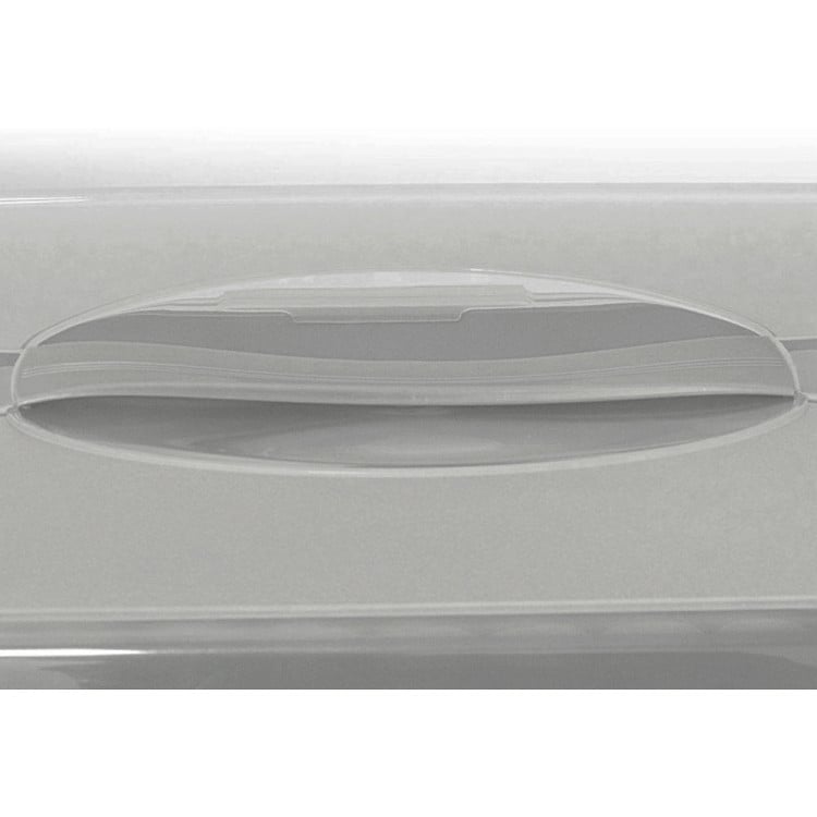 Pojemnik plastikowy na ciasto szary 45x31x10 cm Tragar 30307