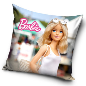 Poszewka 40x40 na poduszkę jaśka realistyczny wzór Barbie