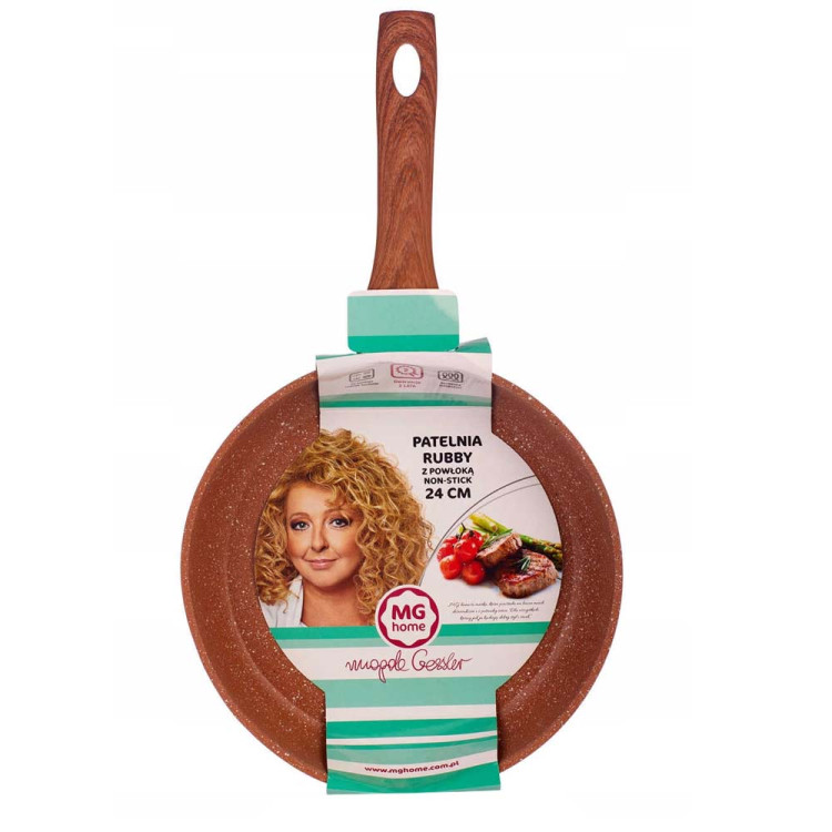 Patelnia marmurkowa 24 cm MG Home Rubby